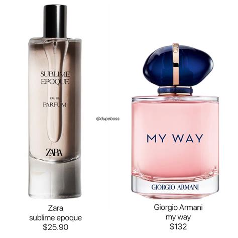 my way giorgio armani dupe